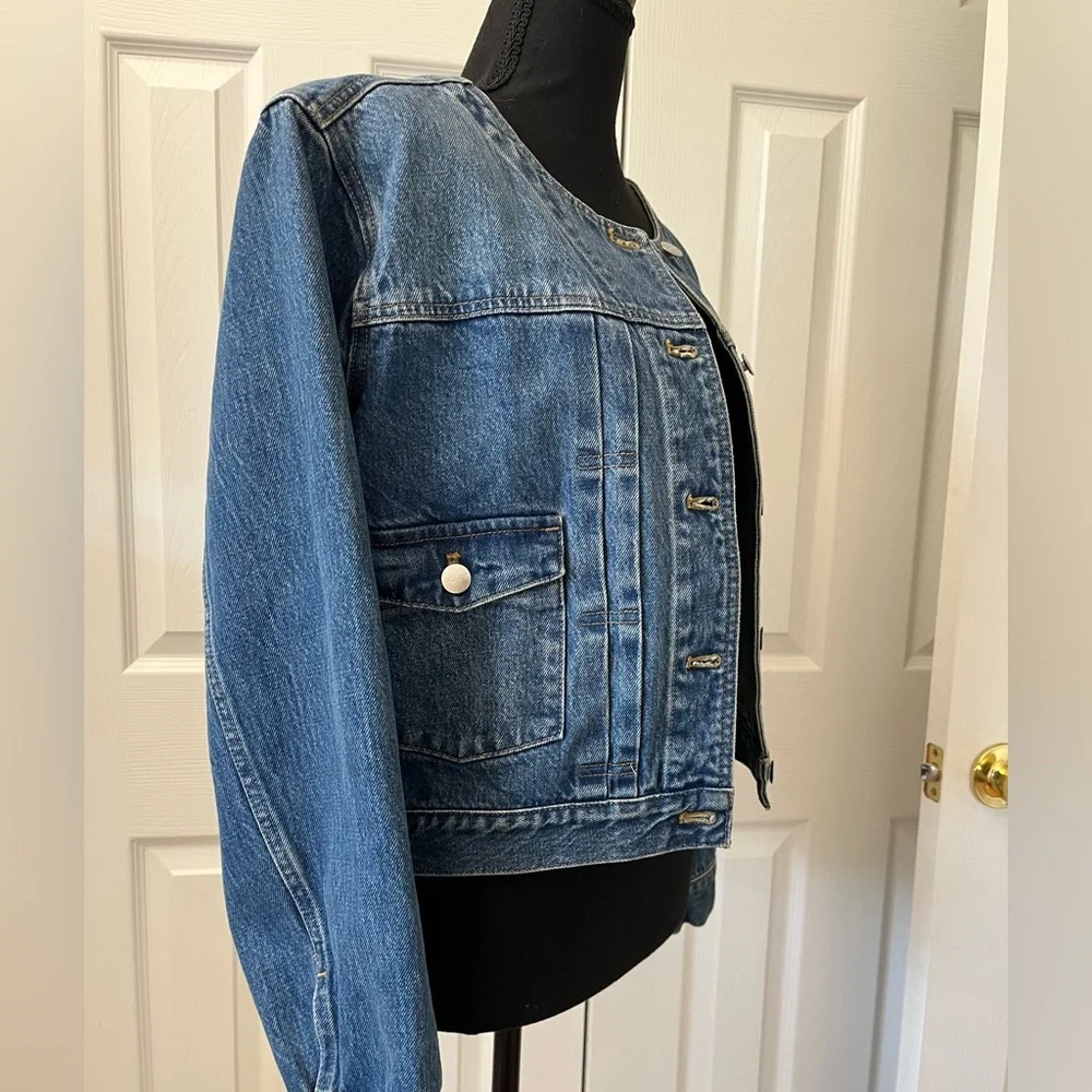 J.Crew Cropped Denim Jacket – NWT ⭐️ - Picture 4 of 6